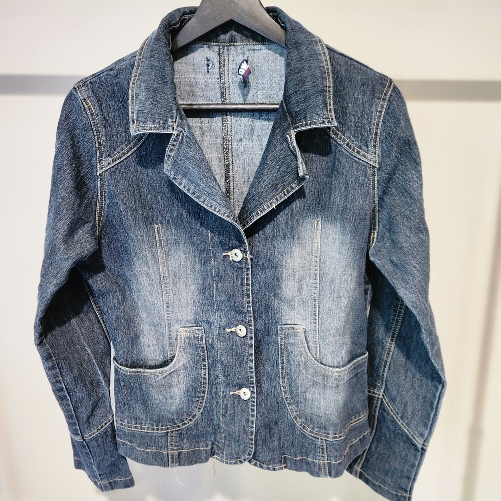 BONGO Authentic Dark Blue Jean Jacket
